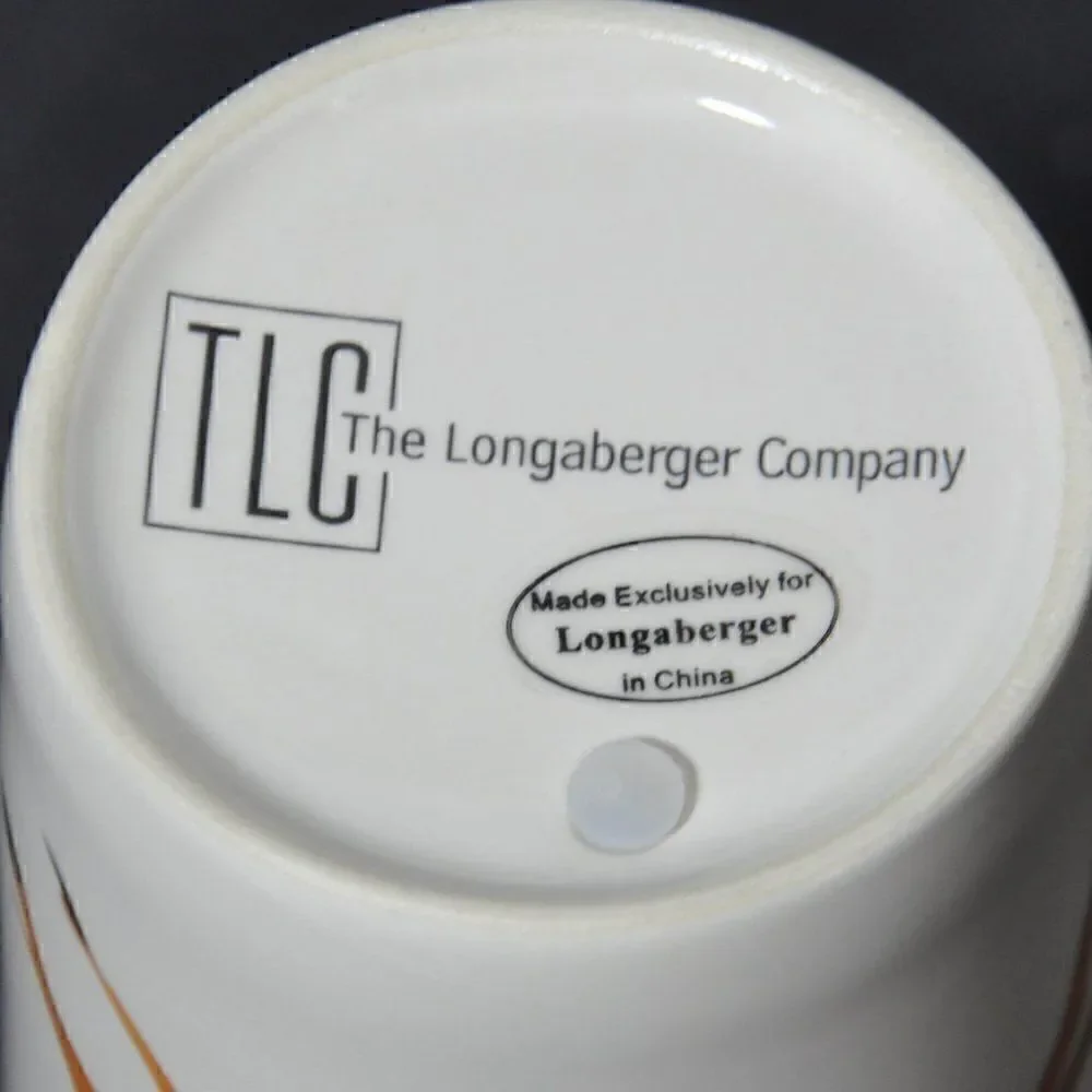 Longaberger Reindeer Travel Cup